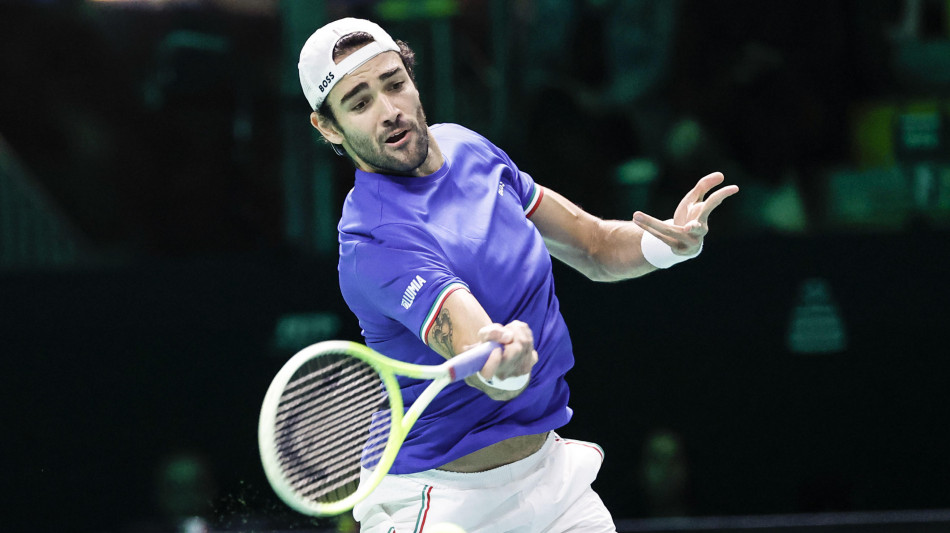 Davis: Berrettini 'la partita me la sono complicata, scusate'