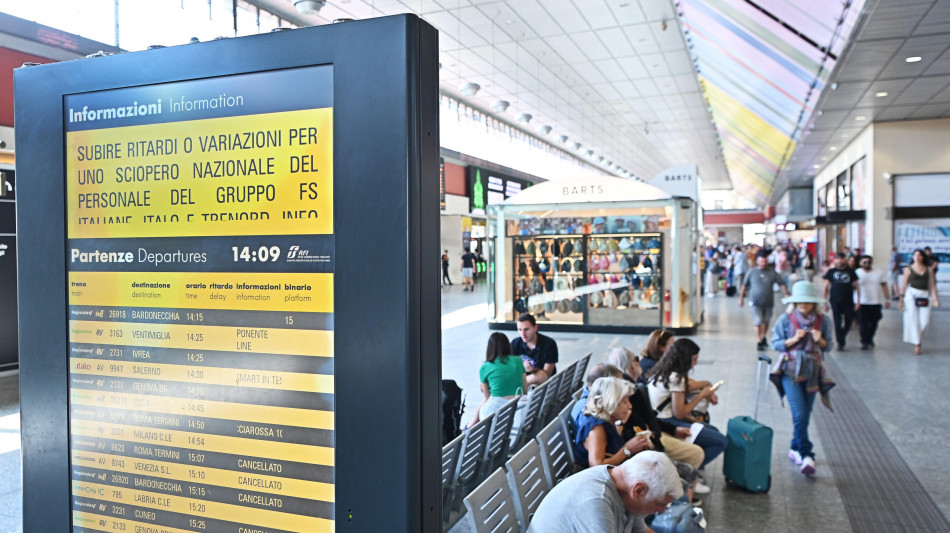 Fs, sciopero del personale il 3 ottobre, possibili disservizi