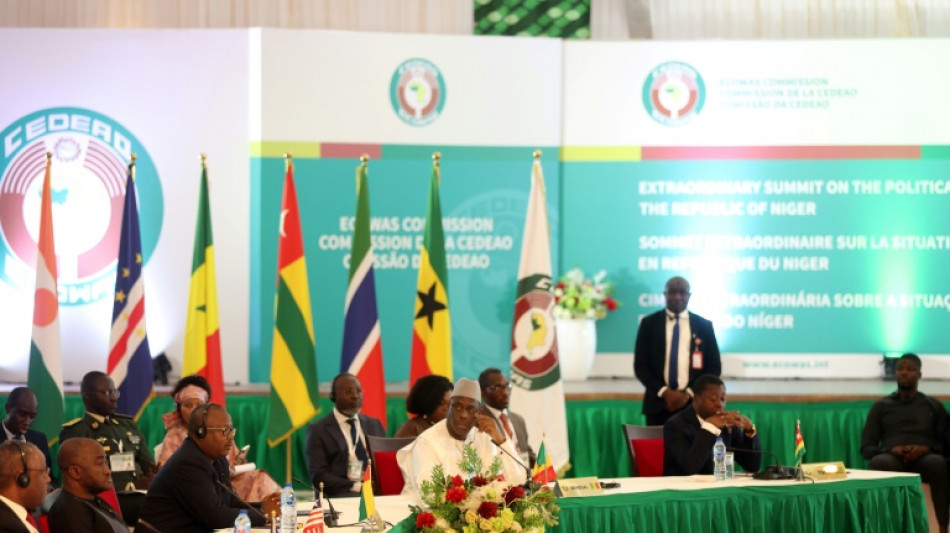 ECOWAS backs military 'standby' force for Niger