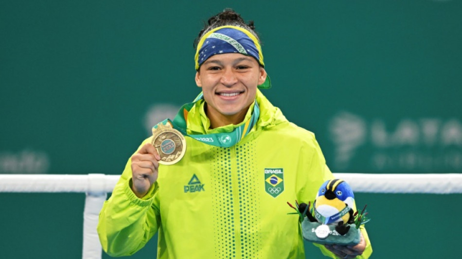 Bia Soares &eacute; ouro no boxe dos Jogos Pan-Americanos de Santiago