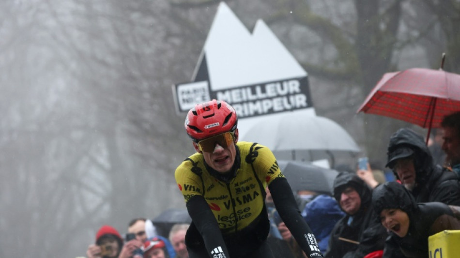 Paris-Nice: Vingegaard fait le vide apr&egrave;s une &eacute;tape dantesque