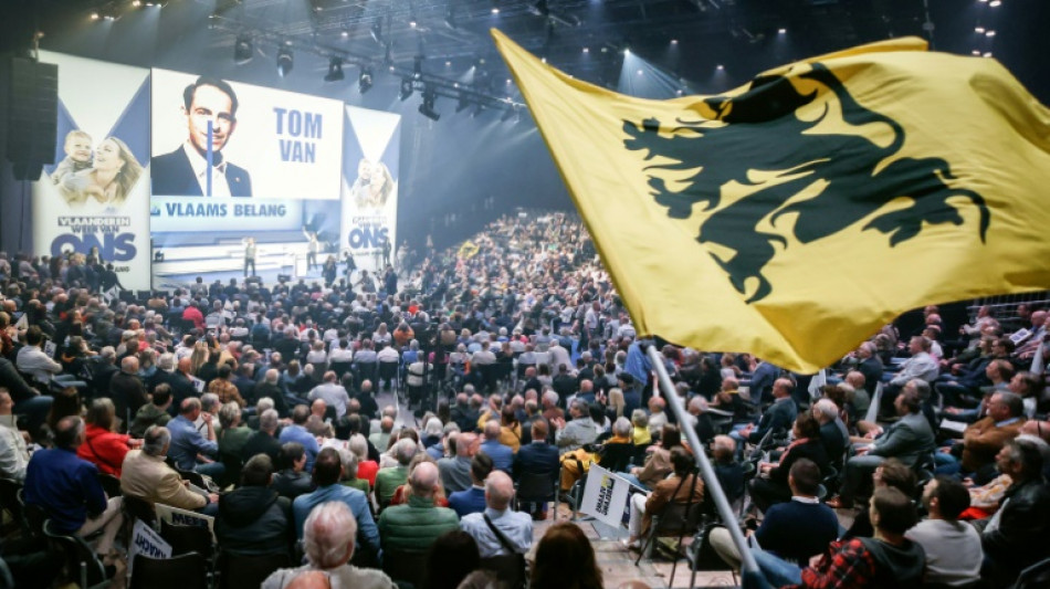 En meeting &agrave; Anvers, l'extr&ecirc;me droite flamande parie sur un vote "historique" le 9 juin