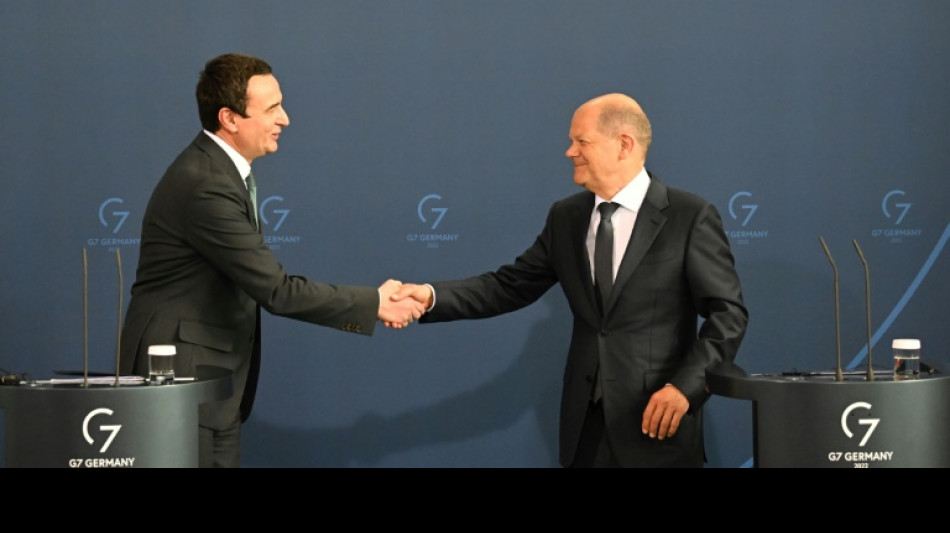Scholz sieht "realistische Perspektive" f&uuml;r EU-Beitritt von Serbien und Kosovo
